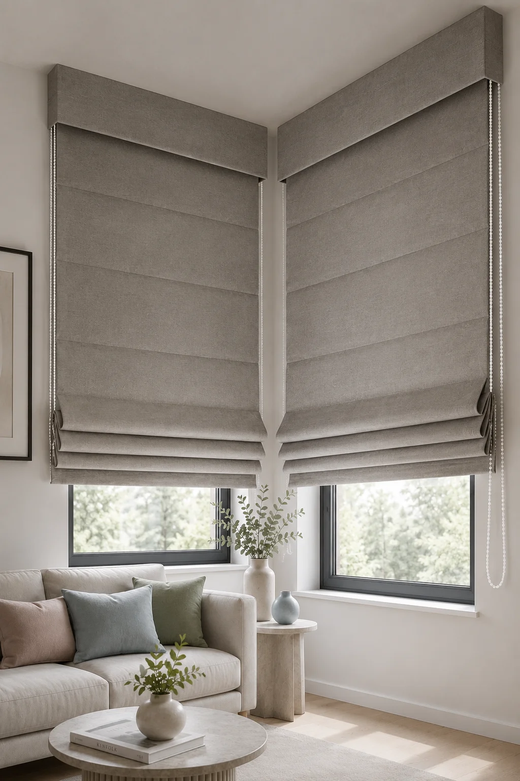 Romana — Persiana textil plegable